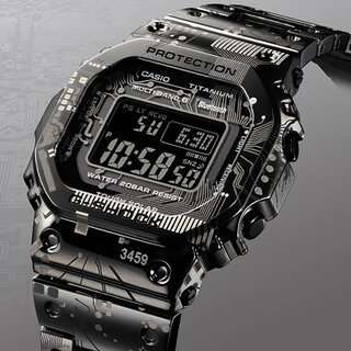 初代G-SHOCKをフルメタル化した「GMW-B5000」シリーズから、チタン合金採用のスペシャルモデル登場｜G-SHOCK