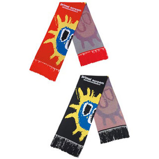 MLE Primal Scream "screamadelica" KNIT GANG COUNCIL KNIT SCARF "screamadelica"｜MEDICOM TOY