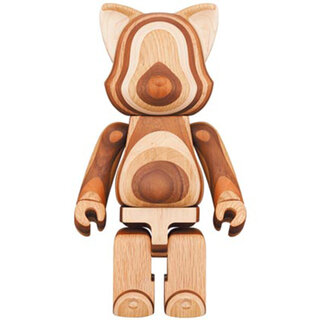 NY@BRICK カリモク LAYERED WOOD 400％｜MEDICOM TOY