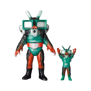 テレビバエ(新色)+ミニソフビ (仮面ライダーV3より)｜MEDICOM TOY