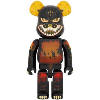 BE@RBRICK ゴジラ VS デストロイア版ゴジラ (メルトダウン：クリアイエローVer.) 1000％｜MEDICOM TOY