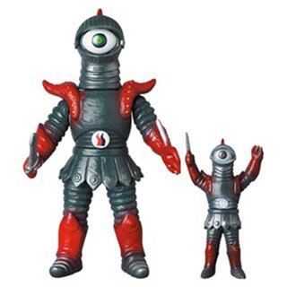 シャドウナイト(新色) + ミニソフビ (キカイダー01より)｜MEDICOM TOY