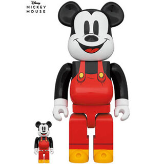 BE@RBRICK Mickey Boat Builders 100％ & 400％｜MEDICOM TOY