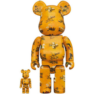 BE@RBRICK 伊藤若冲「百花図」 100％ & 400％｜MEDICOM TOY