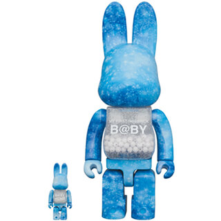 MY FIRST R@BBRICK B@BY CRYSTAL OF SNOW Ver. 100％ & 400％｜MEDICOM TOY