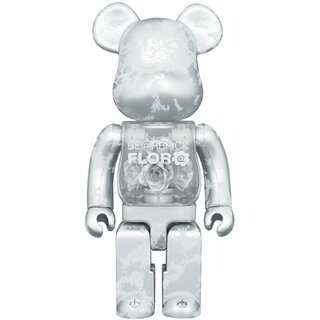 BE@RBRICK FLOR@ SILVER 400％｜MEDICOM TOY