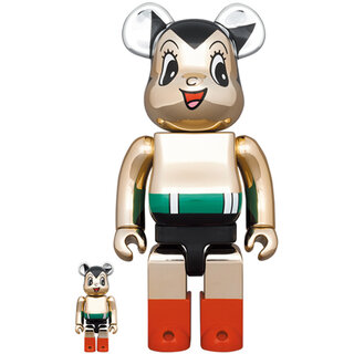 BE@RBRICK 鉄腕アトム CHROME Ver.100％ & 400％｜MEDICOM TOY