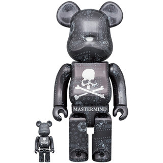 BE@RBRICK MASTERMIND WORLD “BANDANA” 100％ & 400％｜MEDICOM TOY