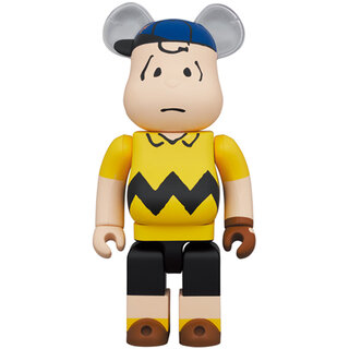 MLB × PEANUTS BE@RBRICK Charlie Brown (NEW YORK METS) 1000％｜MEDICOM TOY