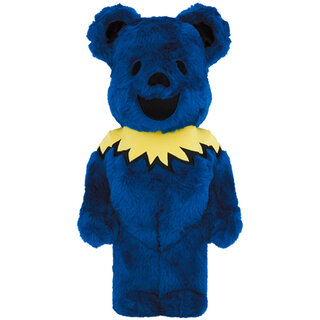 BE@RBRICK GRATEFUL DEAD DANCING BEARS COSTUME Ver. BLUE 1000％｜MEDICOM TOY