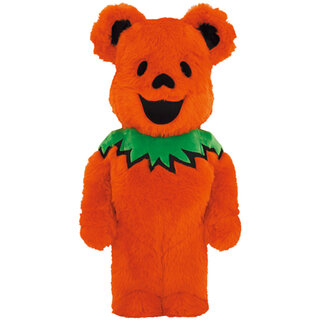 BE@RBRICK GRATEFUL DEAD DANCING BEARS COSTUME Ver. ORANGE 1000％｜MEDICOM TOY