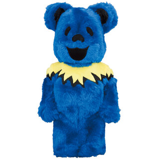 BE@RBRICK GRATEFUL DEAD DANCING BEARS COSTUME Ver. BLUE 400％｜MEDICOM TOY