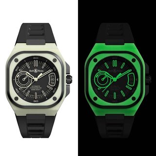 暗闇でケース全体が発光する「BR-X5 GREEN LUM」数量限定500本で登場｜Bell & Ross