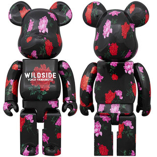 牡丹が咲き乱れるWILDSIDE YOHJI YAMAMOTO × BE@RBRICK | MEDICOM TOY
