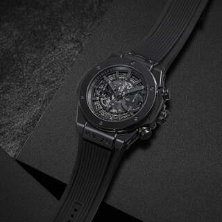 「オールブラック」が際立つ、ウブロ銀座ブティック5周年記念モデル