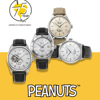 「オリエント」と「ピーナッツ」がともに迎える75年アニバーサリー