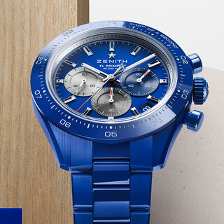 ブルーセラミックで祝う、ゼニスが刻んだ160年