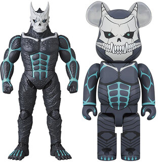 大人気アニメ『怪獣８号』がソフビとBE@RBRICKになって登場 | MEDICOM TOY