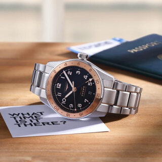 デュアルタイムウオッチ誕生100周年を祝う、ロンジン「スピリット Zulu Time 1925」