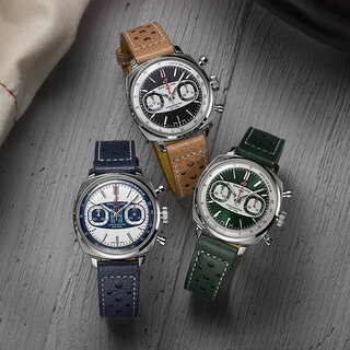 1960年代の自由闊達な時代を思わせる、ブライトリングのレーシングクロノグラフ「トップタイム」