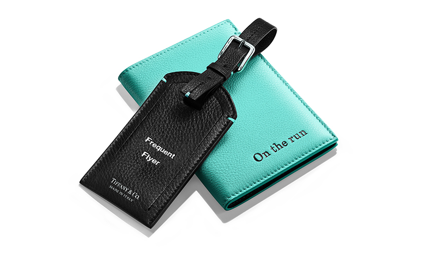 ティファニーの新プログラム、スモールレザーグッズにパーソナルな文字を刻印｜TIFFANY & CO.
