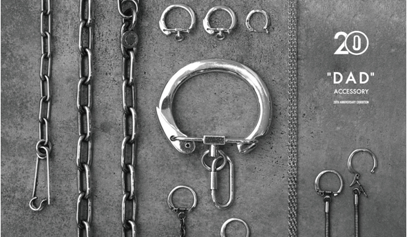 どこか懐かしいパーツがモチーフ。ジャムホームメイドの「DAD ACCESSORY」|JAM HOME MADE