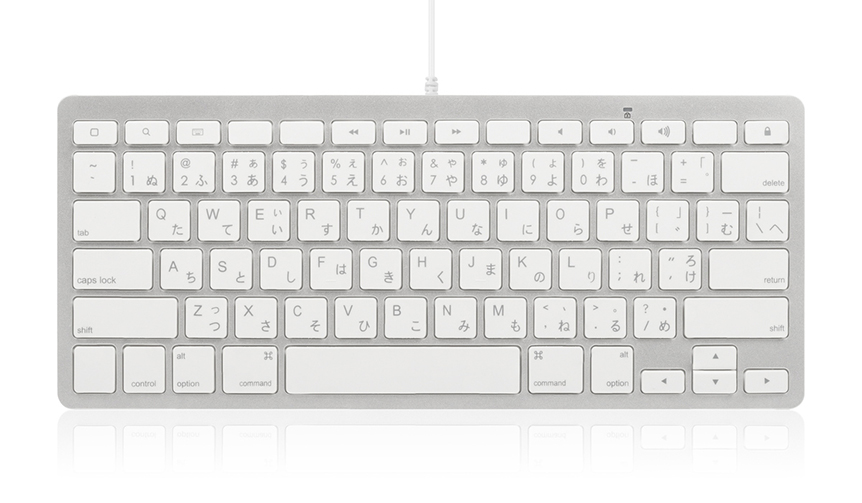 「Lightningコネクタ」専用の日本語かな印字キーボードが登場|LINKS