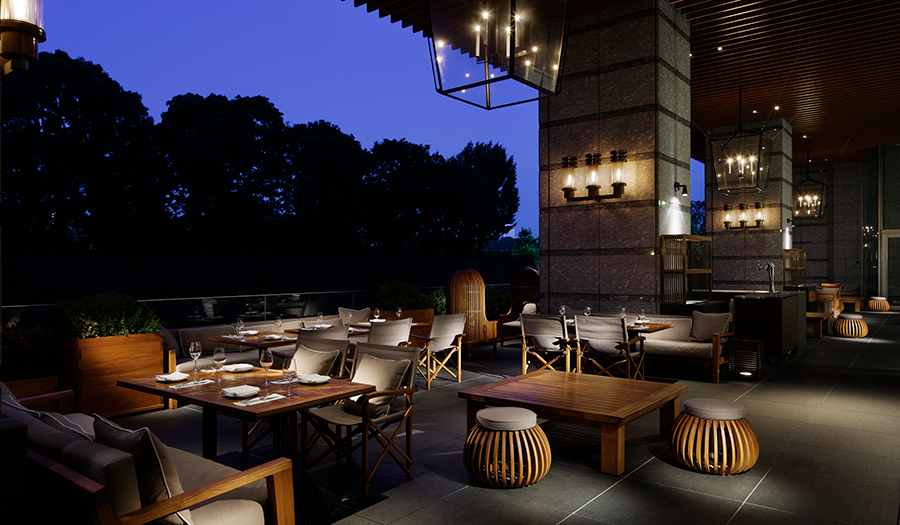 グリル料理とフリーフローを堪能。「サマーテラスギャザリング」｜PALACE HOTEL TOKYO