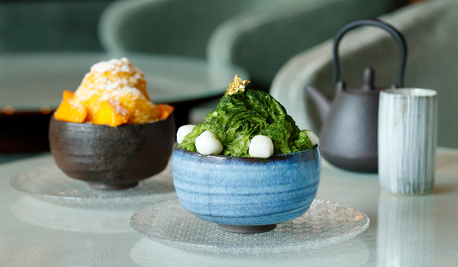 夏季限定サマースイーツに抹茶とマンゴ、2種のかき氷が登場｜PALACE HOTEL TOKYO