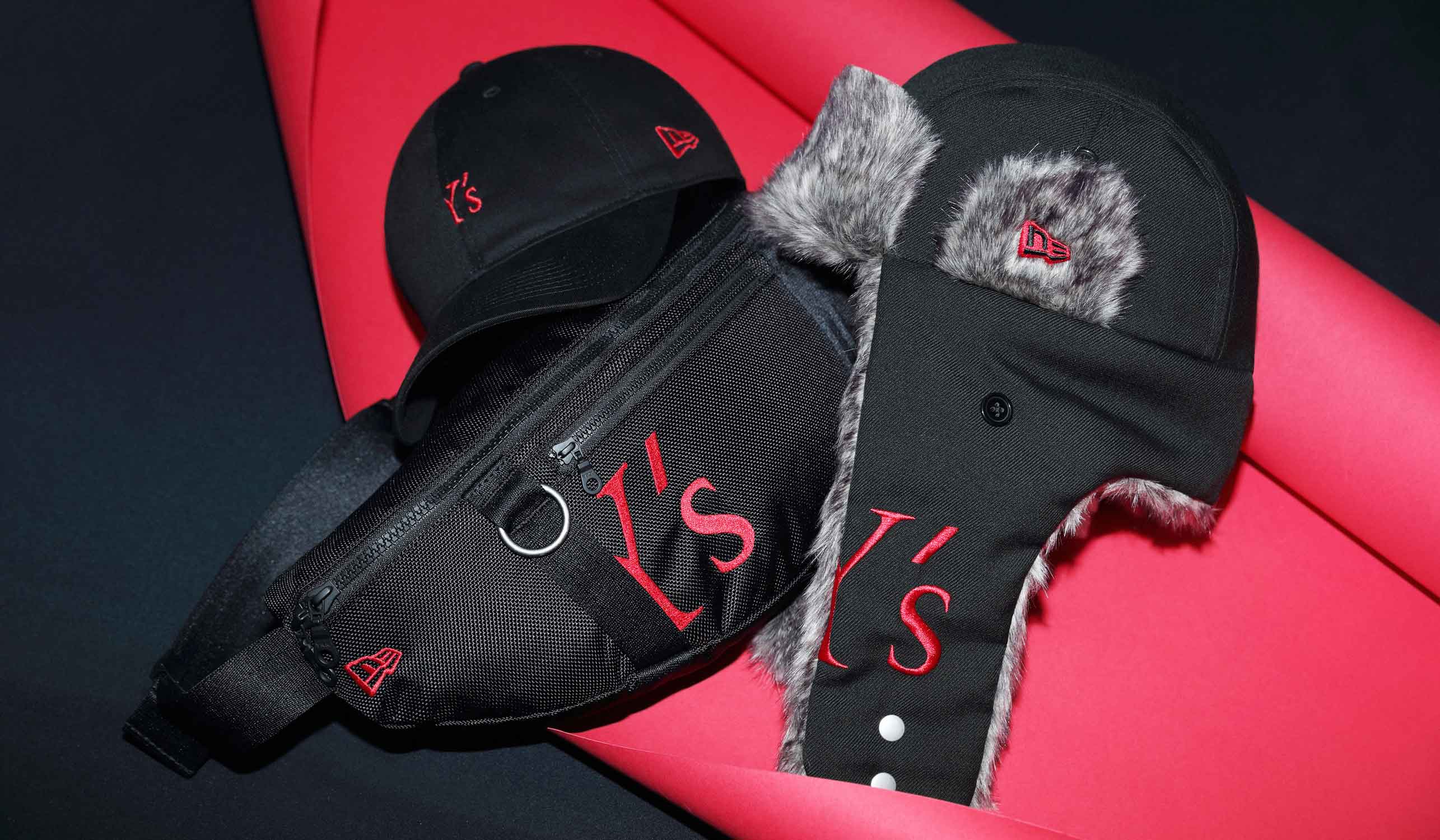 ロゴを半分にカットした、ワイズとニューエラの最新作がリリース｜Y's× New Era®　ギャラリー