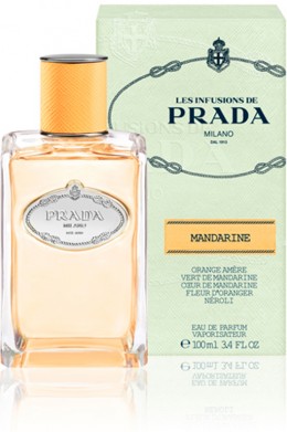 シリーズ初の柑橘系の香り「インフュージョン ドゥ プラダ マンダリン」|PRADA