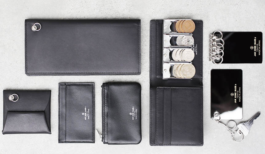 ノスタルジック! 昭和時代の革小物の特徴を表現したレザーシリーズ|JAM HOME MADE