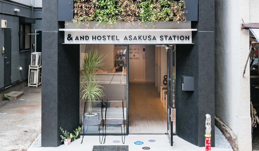 近未来のIoTを体験できるスマートホステル「&AND HOSTEL ASAKUSA STATION」｜&AND HOSTEL