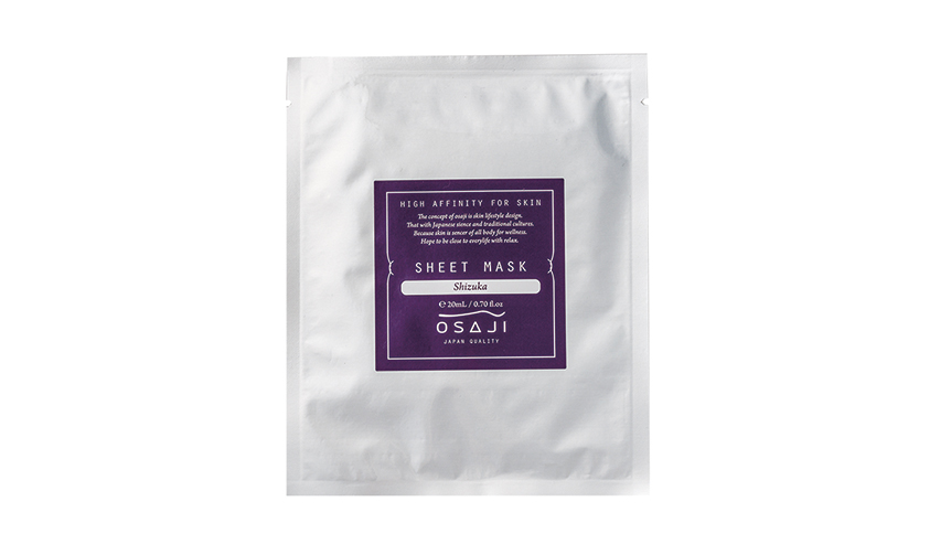 【10/5発売】オサジから紫外線による夏バテ肌を集中ケアするシートマスク登場｜OSAJI