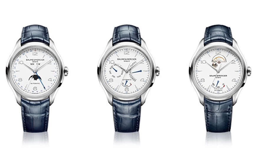 クリフトンコレクションに、エレガントな3つのNEWモデル|BAUME & MERCIER