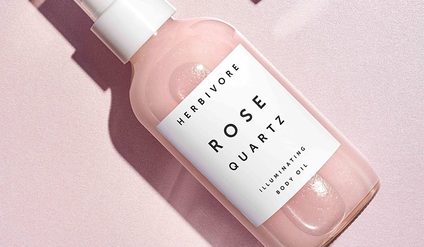 ハービヴォア ボタニカルズからローズクオーツのボディオイル登場｜HERBIVORE BOTANICALS