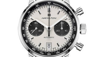 「イントラマティック オートクロノ」待望のパンダダイアルが復刻｜HAMILTON