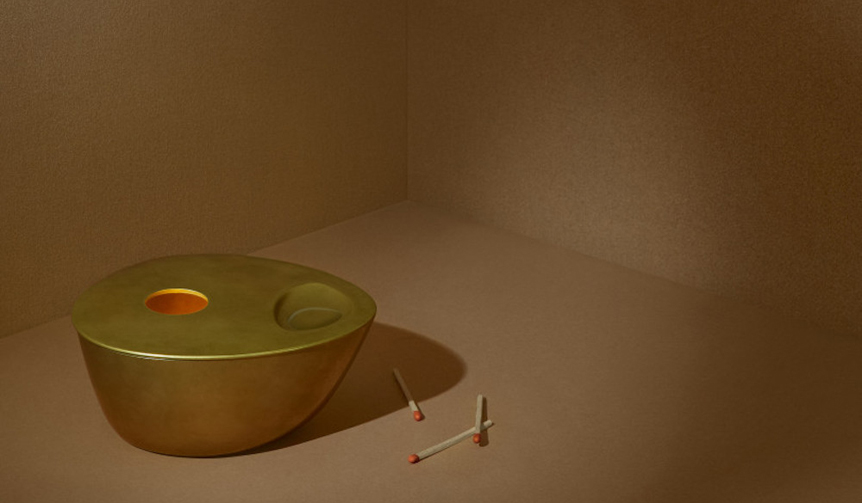 イソップ初のインテリアアイテム「ブラスオイルバーナー」が登場|Aēsop