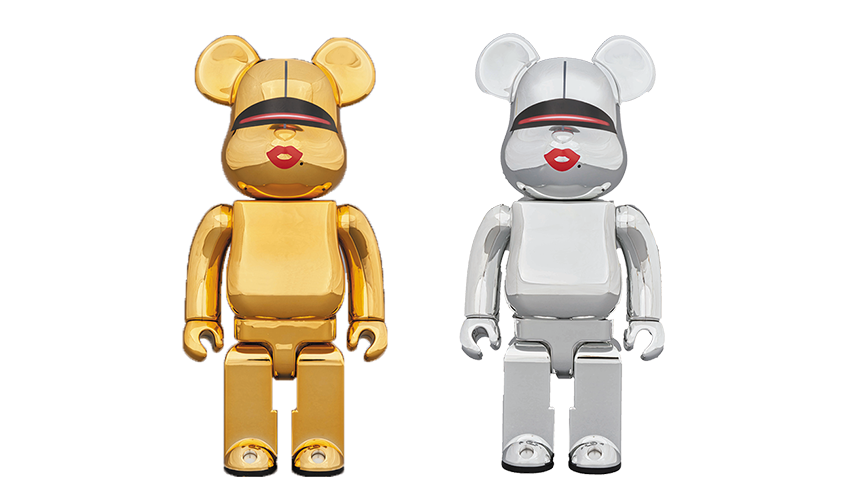 BE@RBRICK TYGA ☓ HAJIME SORAYAMA 100% & 400%  GOLD / SILVER｜MEDICOM TOY