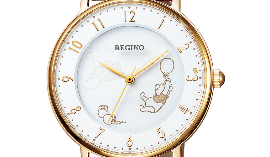 REGUNOよりDISNEYコレクション「Pooh(プー)」モデルがリリース|CITIZEN
