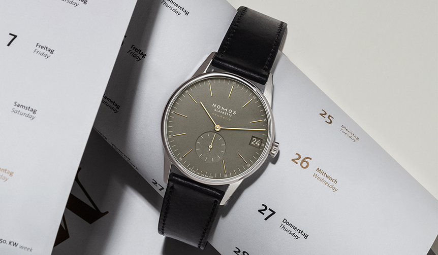品格があり、使いやすい。「オリオン ネオマティック 41」に新色2種｜NOMOS GLASHÜTTE
