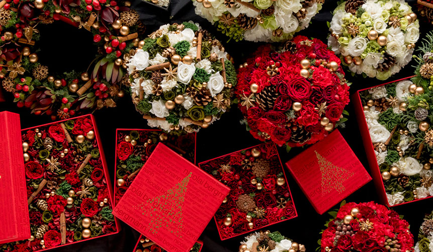 ニコライバーグマンが贈る「2018年 Christmas Collection」|Nicolai Bergmann Flowers & Design