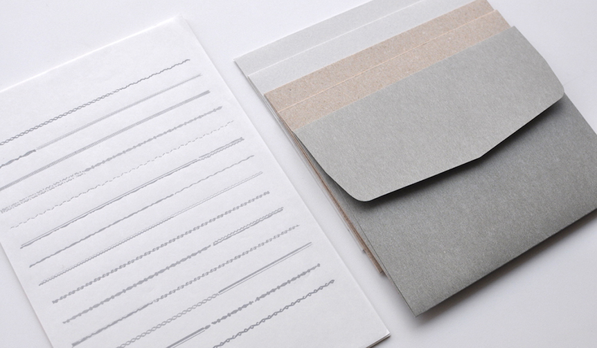 ロングセラー「罫線便箋」がパピエラボ限定仕様でリニューアル｜SAB LETTERPRESS