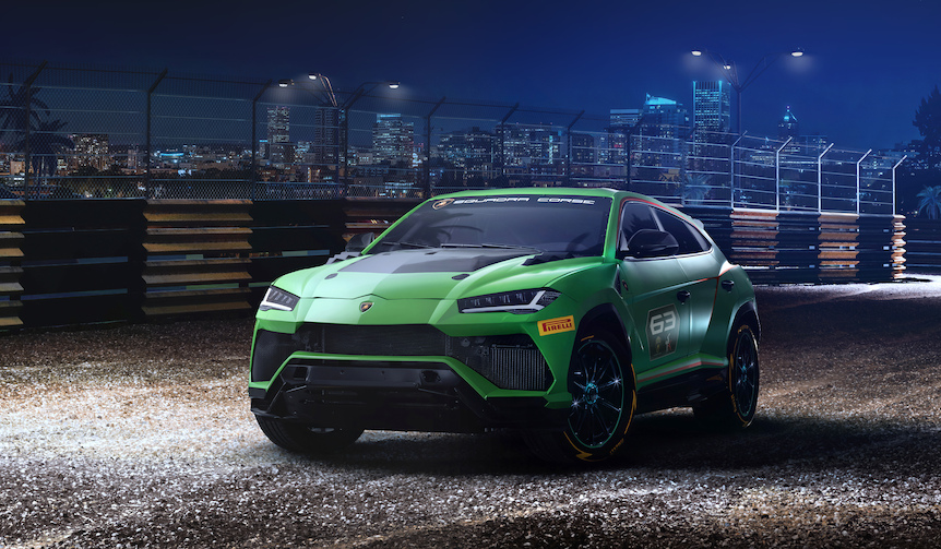 ランボルギーニのSUV「ウルス」にレース仕様のコンセプトモデル|Lamborghini