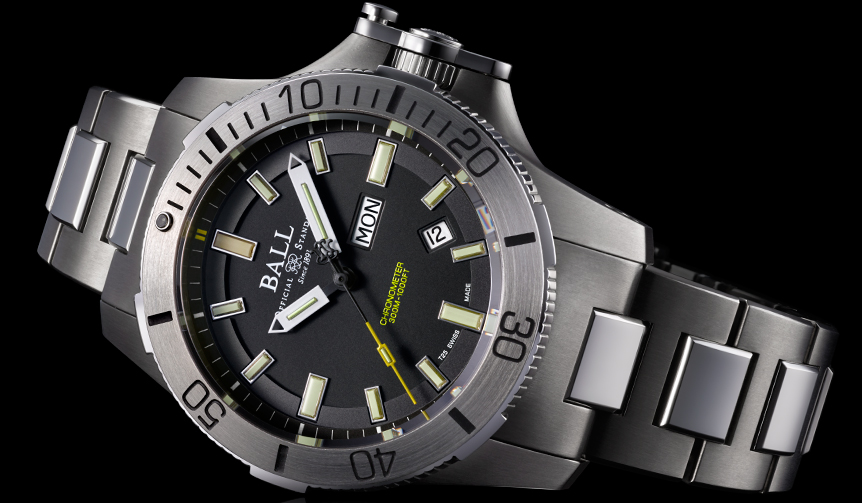 80,000A/mの高耐磁性を実現したダイバーズ「サブマリン ウォーフェア」|BALL WATCH