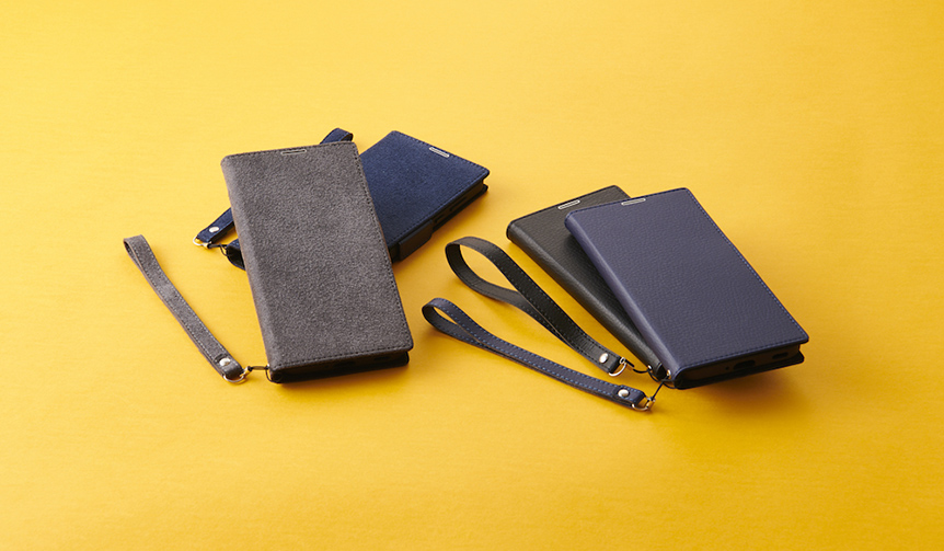 「AQUOS zero」を快適に使用できる、薄型設計の手帳型ケース|Simplism