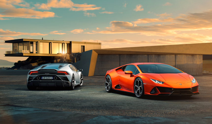 640psのランボルギーニ ウラカンEVOがデビュー|Lamborghini