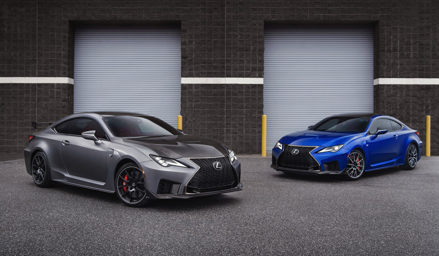 マイナーチェンジしたRC Fをワールドプレミア｜Lexus