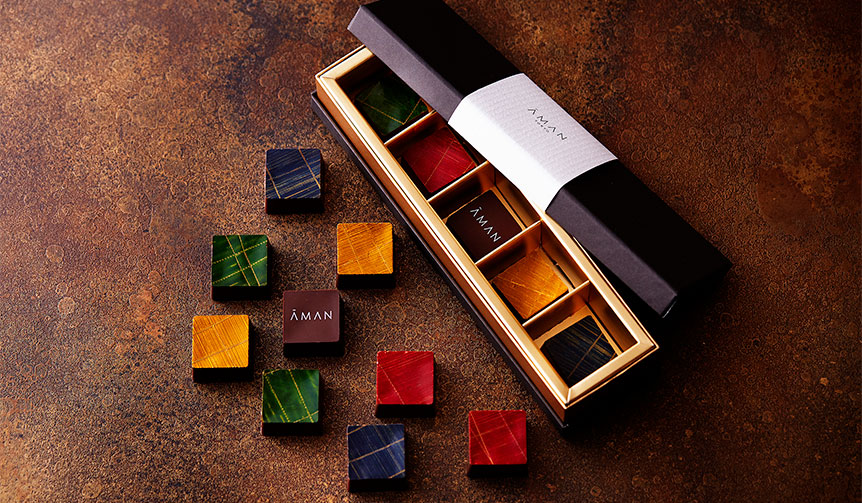 厳選したカカオと紅茶のマリアージュを楽しむチョコレート体験｜AMAN TOKYO