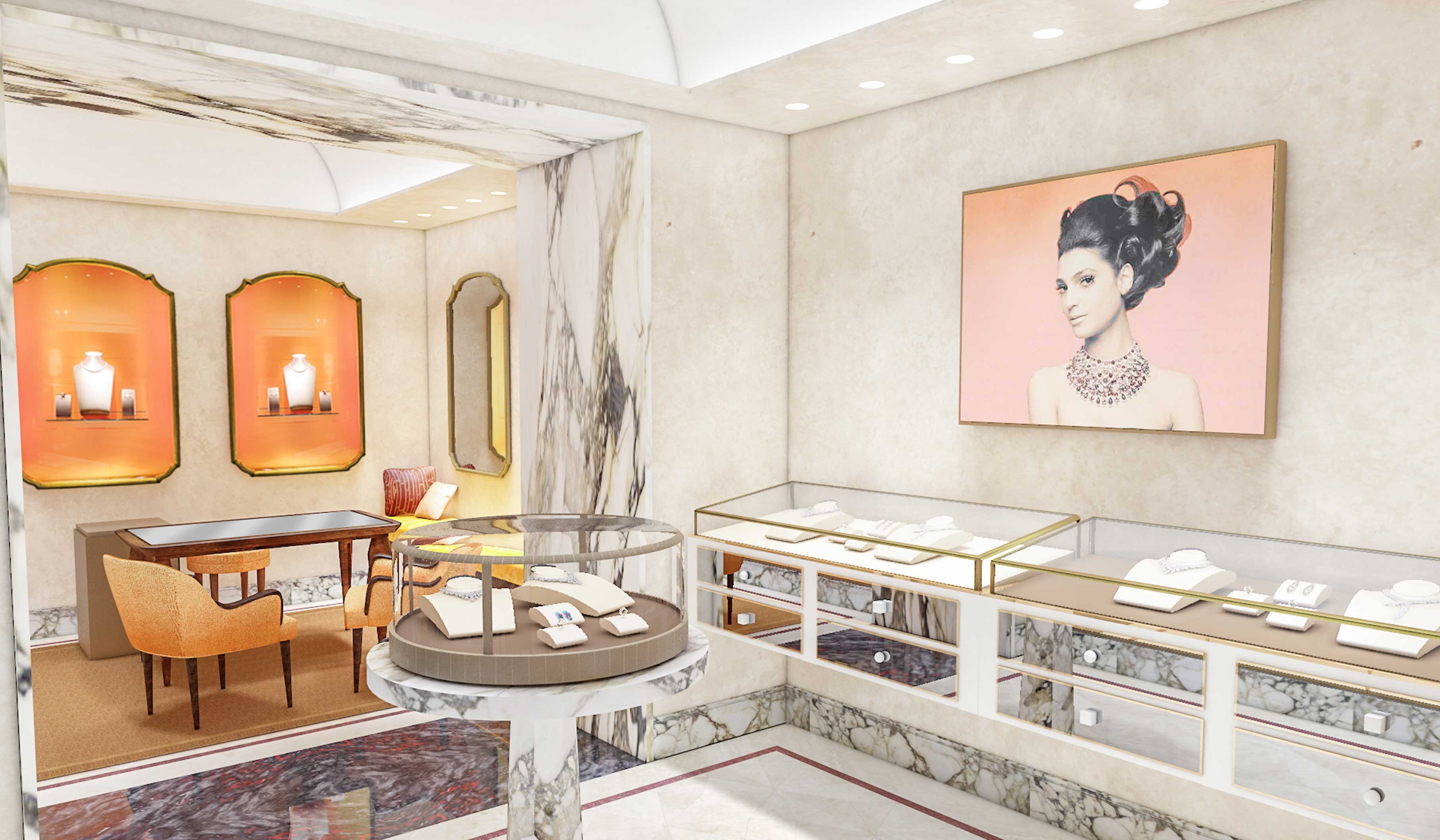 ザ・リッツ・カールトン東京に誕生した隠れサロンのような新店舗|BVLGARI